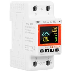KILOWATT UUR METER KWH DIGITAAL 1-FASE 35MM WIFI TUYA