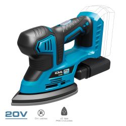 ACCU SCHUURMACHINE ZONDER ACCU/LADER