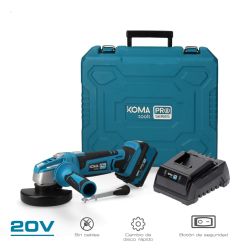 ACCU HAAKSE SLIJPMACHINE MET ACCU/LADER/KOFFER