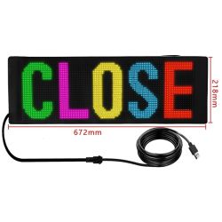 LICHTKRANT FLEX 96X32 PIXEL FULL COLOR 590X200MM