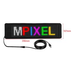 LICHTKRANT FLEX 64X16 PIXEL FULL COLOR 390X107MM