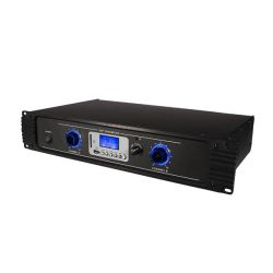 VERSTERKER 2 X 100W RMS 2U 19'' BLUETOOTH & USB-POORT