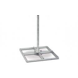 TEGELSTATIEF 60X60CM 0,75M MAST BAD VERZINKT
