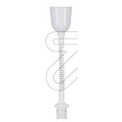 PENDEL E27 WIT MET OPROL SYSTEEM 0,4-1,2M