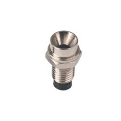 LEDHOUDER 3MM METAAL CHROOM INWENDIG REFLECTOR