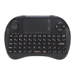 WIRELESS MINI KEYBOARD MET TOUCHPAD PC/PAD ANDRIOD/GOOGLE TVBOX/XBOX360/PS3/HTPC/IPTV
