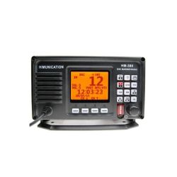 VHF MARINE RADIO MET AIS+DSC+GPS ATIS ZWART