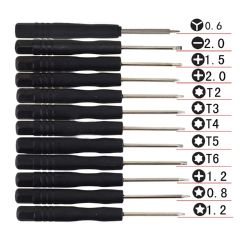 SCHROEVENDRAAIER SET 12 DELIG