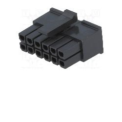 BEHUIZING FEMALE 2X6P