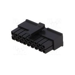 BEHUIZING FEMALE 2X9P