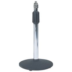 MICROFOON TAFELSTATIEF ZWART/CHROOM