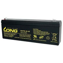 ACCU 12V 2.3A 178X34X60MM 1000GR AANSLUITING 4,8MM