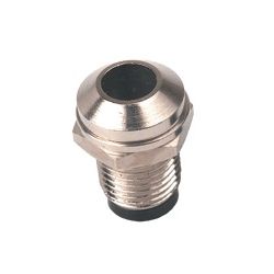 LEDHOUDER 3MM METAAL CHROOM UITWENDIG REFLECTOR