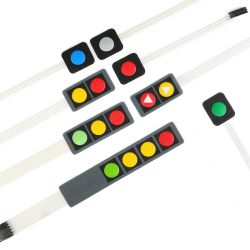 MEMBRAAN TOETSENBORD SET 8 STUKS