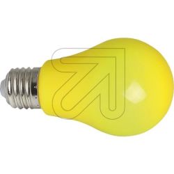 LEDLAMP STANDAARD 3W GEEL 230VAC E27