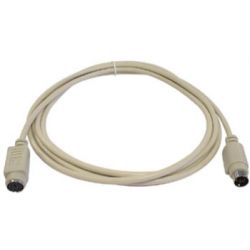 PS/2 KABEL 6P M-F 10M