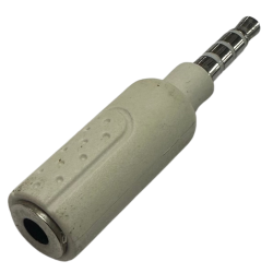 VERLOOP 3.5MM QUADRO MALE-3.5MM STEREO FEMALE WIT