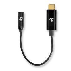 USB-C - 3.5MM JACK STEREO FEMALE 0.15M ZWART