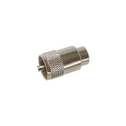 PL259 PLUG MALE 6MM TEFLON