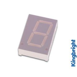 DISPLAY 7 SEGMENTS GEEL  20MM CA 2200 - 5600CD