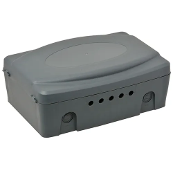 STEKKERBOX XXL WATERDICHT GRIJS 345X210X125MM
