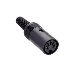 DIN 8P FEMALE PLASTIC