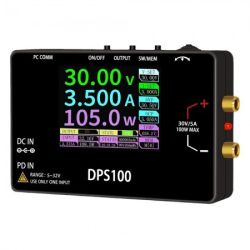 DIGITALE VOEDING INPUT 5-32V OUTPUT 0-30V 0-5A