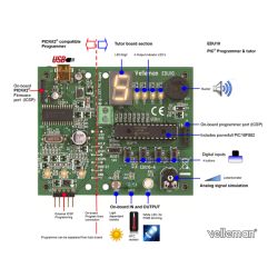 USB PIC PROGRAMMER EN LEERMODULE