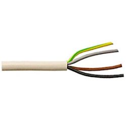 KABEL VMVL 4X2.5MM2 WIT