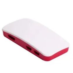 BEHUIZING PI ZERO ROOD/WIT