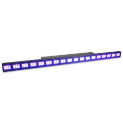 LED BAR 18X 3W UV DMX