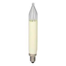 LAMP SCHROEF E10 KAARS 8V 3W DIK MODEL 3 STUKS