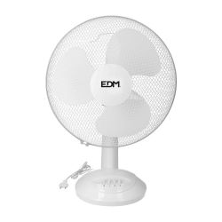 TAFELVENTILATOR 40CM WIT 3 STANDEN