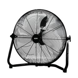 VLOERVENTILATOR 50CM (20'') CHROOM 3 STANDEN
