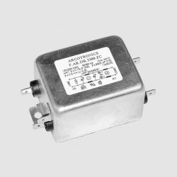 NETFILTER 230V 10A  MET 2,8MM FASTON AANSLUITING