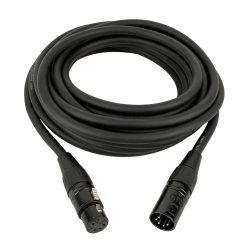 DMX/AES-EBU XLR/M 5P TO XLR/F 5P 3M