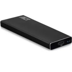 M.2 SATA EN NVME SSD BEHUIZING, USB-C 3.2 GEN2, ALUMINIUMN2