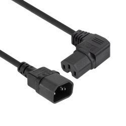 NETSNOER 1.2M C14 3 POLIG MALE - C15 3 POLIG FEMALE HAAKS RECHTS 3X1.0MM2