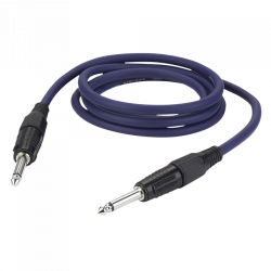 6.3MM JACK MALE-6.3MM JACK MALE MONO 10M LUIDSPREKERKABEL2X1.5MM
