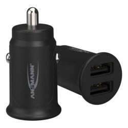 CC212 UNIVERSELE AUTOLADER 12VDC 2 X USB 12W
