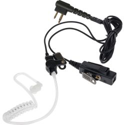 PORTO MICROFOON + OORTJE MET LUCHTSLANG VOOR MOTOROLA 2 PIN
