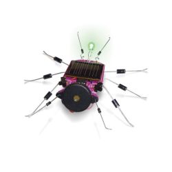 EDUCATIEVE SOLDEERKIT, INSECT, KREKEL/GLIMWORM, OP ZONNE-ENERGIE