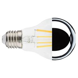 LEDLAMP KOPSPIEGEL 7W 2700K 750LM ZILVER E27