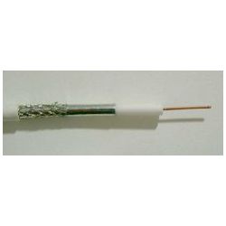 COAX H125 PVC WIT 75? 10DB 6MM