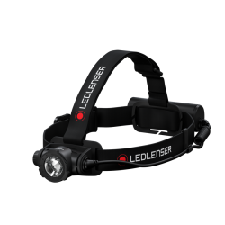 HOOFDLAMP MET ZEER HELDERE 2500LM POWER-LED MET ACCU EN LADER