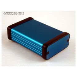 ALUMINIUM BEHUIZING BLAUW 80X54X23MM ALUMINIUM FRONT