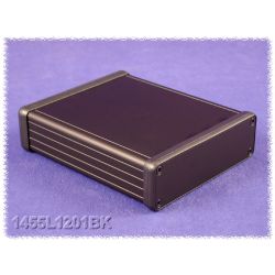 ALUMINIUM BEHUIZING ZWART 120X103X30.5MM ALUMINIUM FRONT