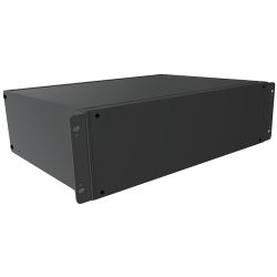 KAST 19'' ZWART 425X330X132MM 3U ALUMINIUM
