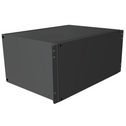 KAST 19'' ZWART 425X330X220MM 5U ALUMINIUM