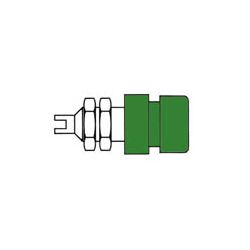 STEKKERBUS 4MM KLEIN GROEN